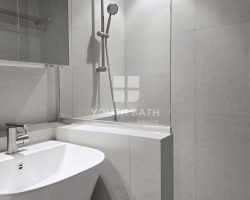 "하프조적 파티션&전체리모델링" 철거/방수/600각 타일시공 (성남 강남 인테리어 리모델링 | 래미안삼성1차…