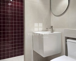 [콘 아이보리 + 포인트] 이매동 아름5단지 풍림아파트 / 분당 욕실리모델링