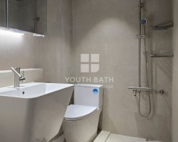 [크랙스톤 아이보리] 성동구 뚝섬리치빌 욕실리모델링