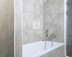 정자동 삼성아데나루체 아파트 (폼세라믹 파티션 신설, 욕조 교체)